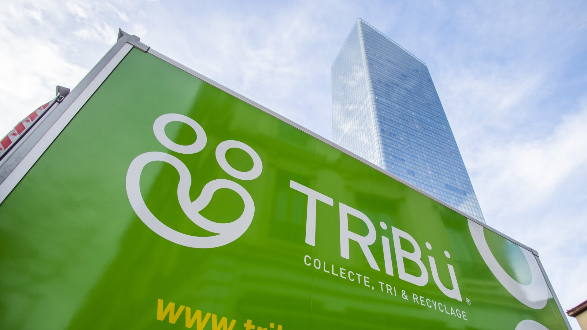 TRiBü recyclage Lyon Parti Dieu tour Incity collecte déchets